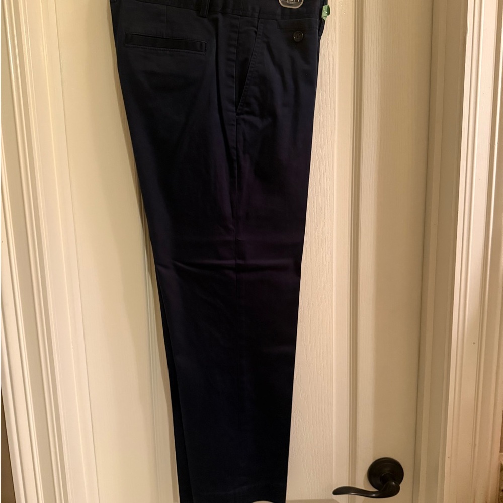 Ladies Navy Dress Pants - Classic Tailored Fit